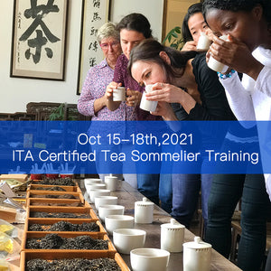 Oct 2021 ITA Certified Tea Sommelier Certification Training in Puer Yunnan, China - Deposit